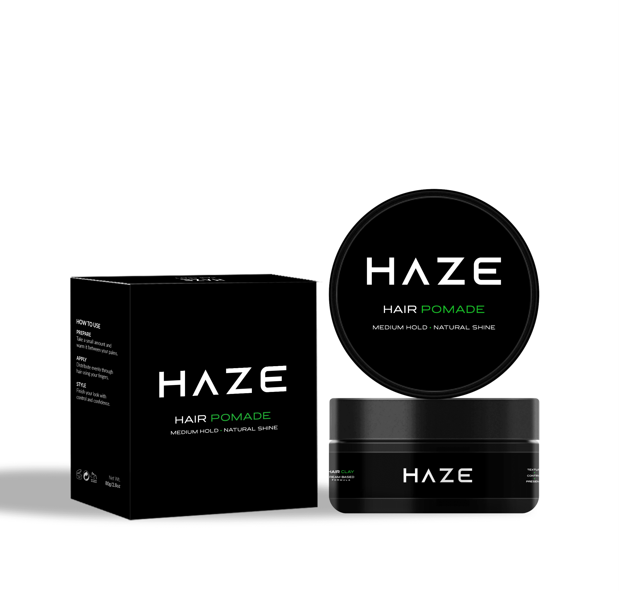 Haze pomade box